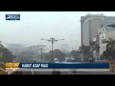 Kabut Asap Ganggu Kesehatan Warga Pekanbaru