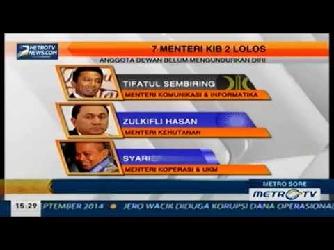 SBY Minta Menteri yang Terpilih Menjadi Anggota DPR untuk Mundur