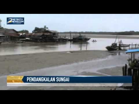 Pendangkalan Sungai Kuala Sipare Ganggu Aktivitas Nelayan