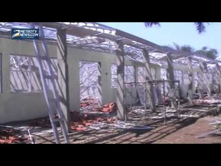 5 Ruang Sekolah Ambruk Saat Pemasangan Genting