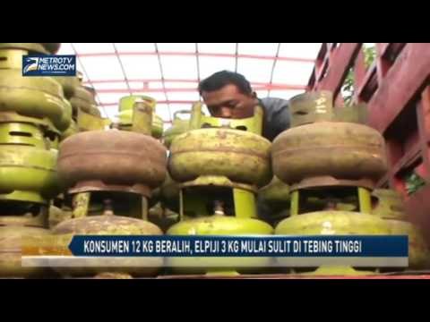 Konsumen 12 Kg Beralih, Elpiji 3 Kg Mulai Sulit di Tebing Tinggi
