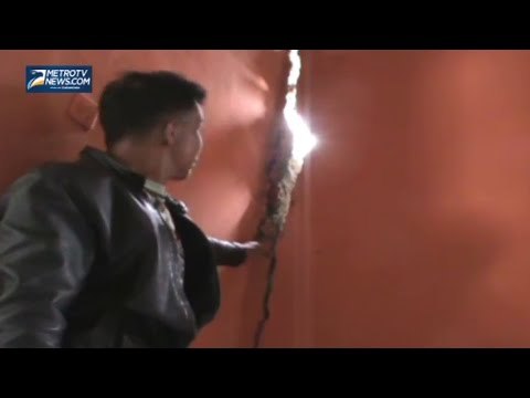 Pergeseran Tanah Ancam Pemukiman Warga di Tasikmalaya