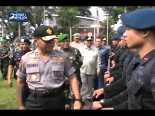 Polda Sumut Siagakan 2800 Personil saat Pelantikan Jokowi-JK