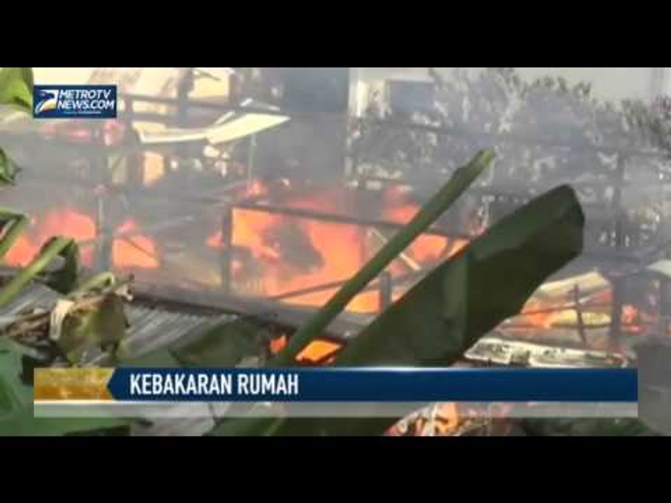 2 Rumah di Balikpapan Hangus Terbakar