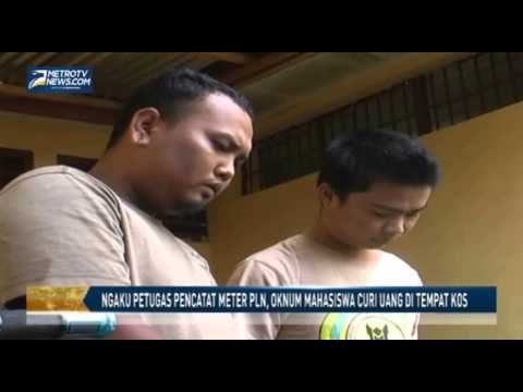 Ngaku Petugas Pencatat Meter PLN, Oknum Mahasiswa Curi Uang di Tempat Kos