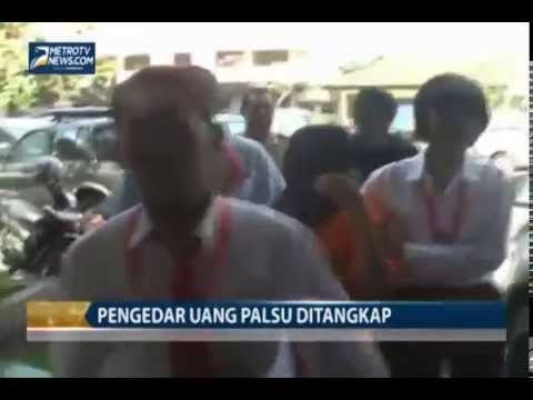 Pengedar Uang Palsu Ditangkap