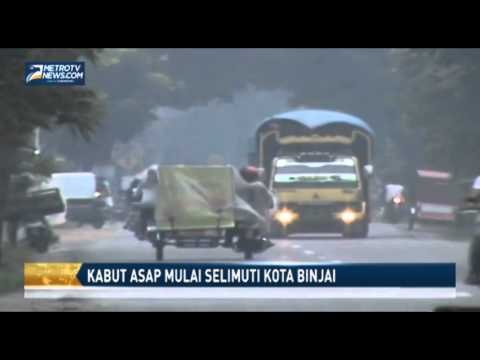 Kabut Asap Mulai Selimuti Kota Binjai