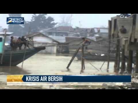 Warga Bantaran Sungai Kahayan Krisis Air Bersih