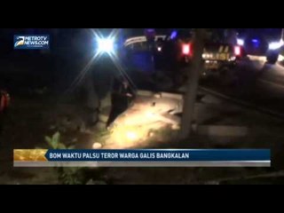 Bom Waktu Palsu Teror Warga Galis Bangkalan