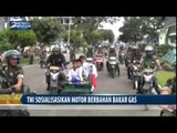 TNI Sosialisasikan Motor Berbahan Bakar Gas
