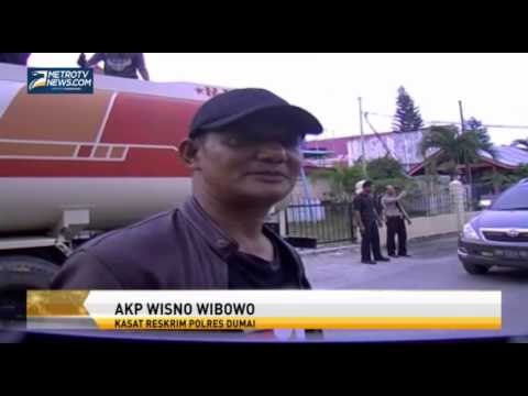 Polres Dumai Gagalkan Pencurian 20 Ton Minyak Mentah