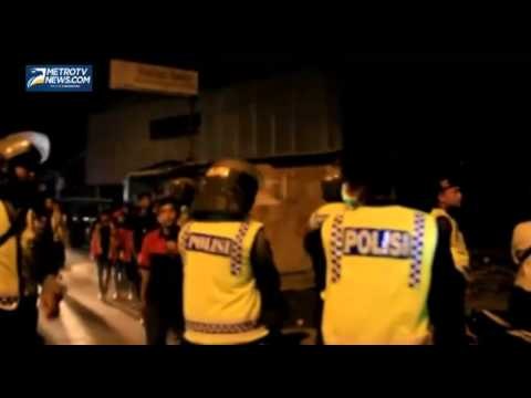 Tawuran di Pantura, Polisi Kocar Kacir Dilempari Batu