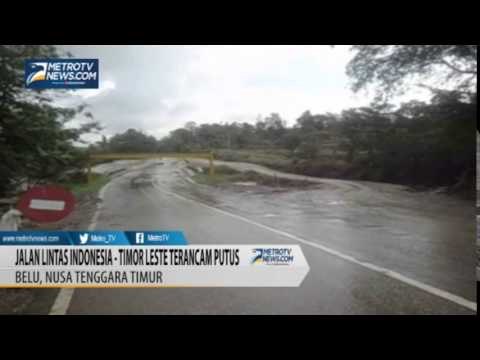 Jalan Lintas Indonesia Timor Leste Terancam Putus