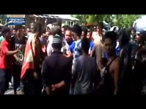 Tim Sepakbola Dicurangi, Warga Desa Blokade Jalan