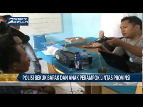 Polisi Bekuk Bapak dan Anak Perampok Lintas Provinsi