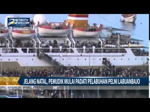 Jelang Natal, Pemudik Mulai Padati Pelabuhan Pelni Labuanbajo