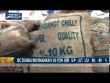 BC Dumai Musnahkan 30 Ton Beras Pulut Asal Malaysia