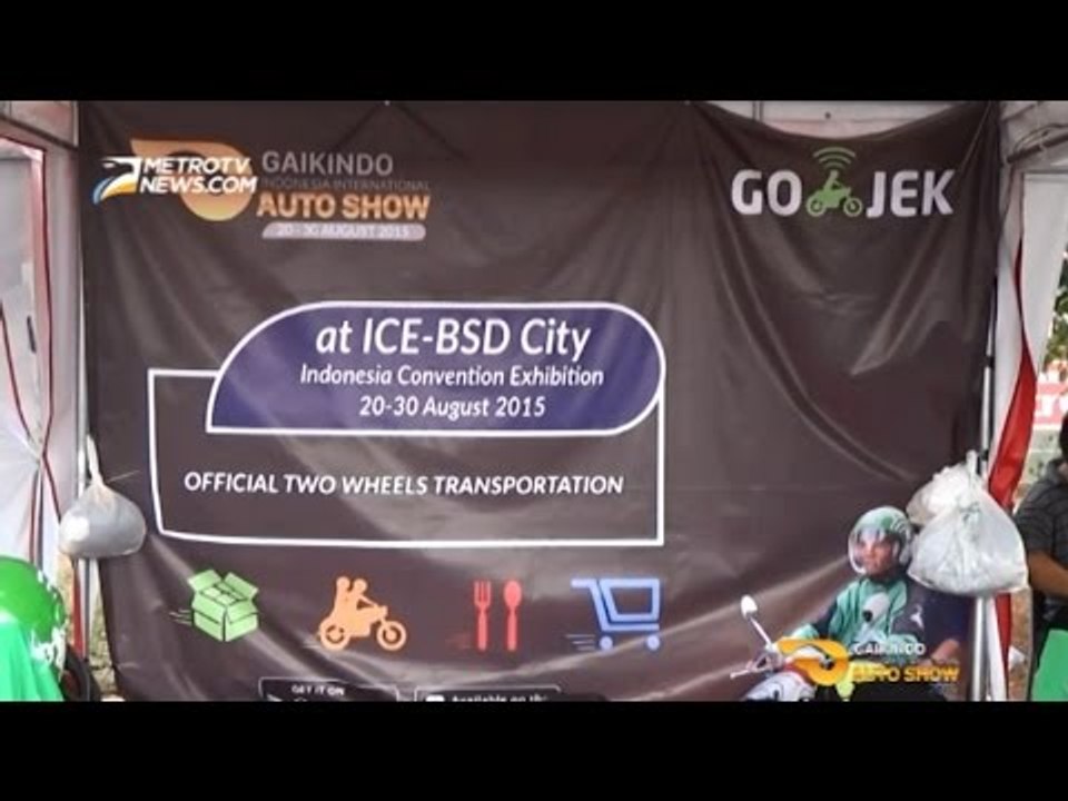 Go-Jek Siap Antar-Jemput Pengunjung GIIAS 2015