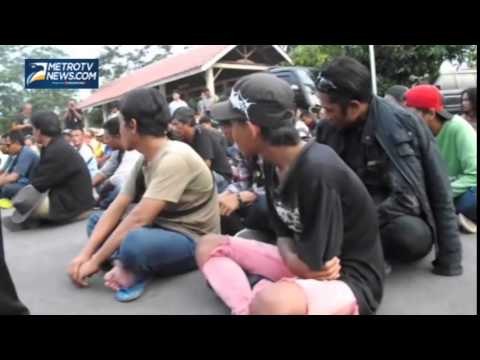 Gelar Razia, Polres Majalengka Amankan 85 Preman
