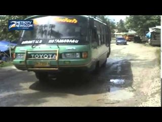 Jalan Trans Sulawesi Rusak Berat