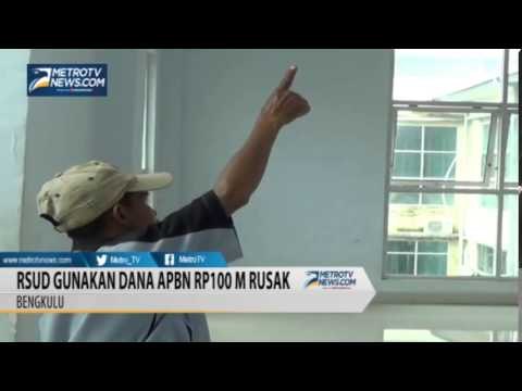 Setahun Diresmikan, RSUD Gunakan Dana APBN Rp100 M Rusak