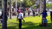 Nicaragua: policía ataca a civiles y periodistas ante protesta