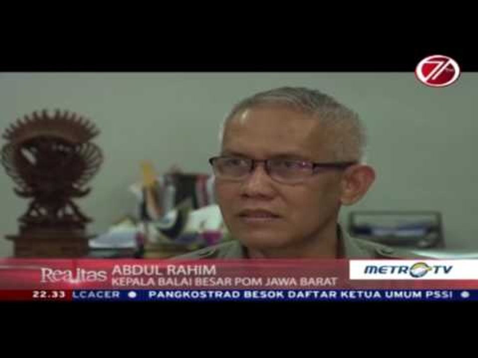 Realitas: Uang Pelicin Makanan Berformalin