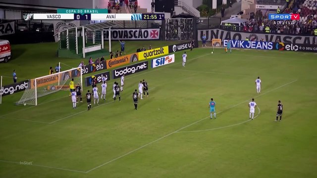 DANILO BARCELOS VASCO 3X2 AVAÍ COPA DO BRASIL 2019