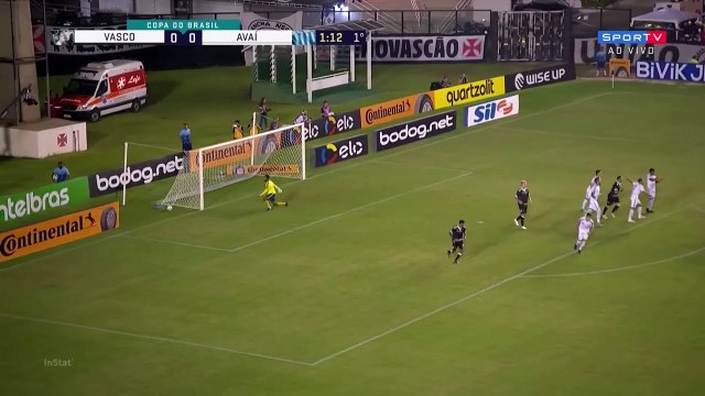 LUCAS MINEIRO VASCO 3X2 AVAÍ COPA DO BRASIL 2019