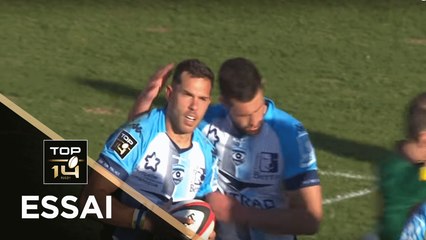 TOP 14 - Essai Vincent MARTIN (MHR) - Toulon - Montpellier - J19 - Saison 2018/2019