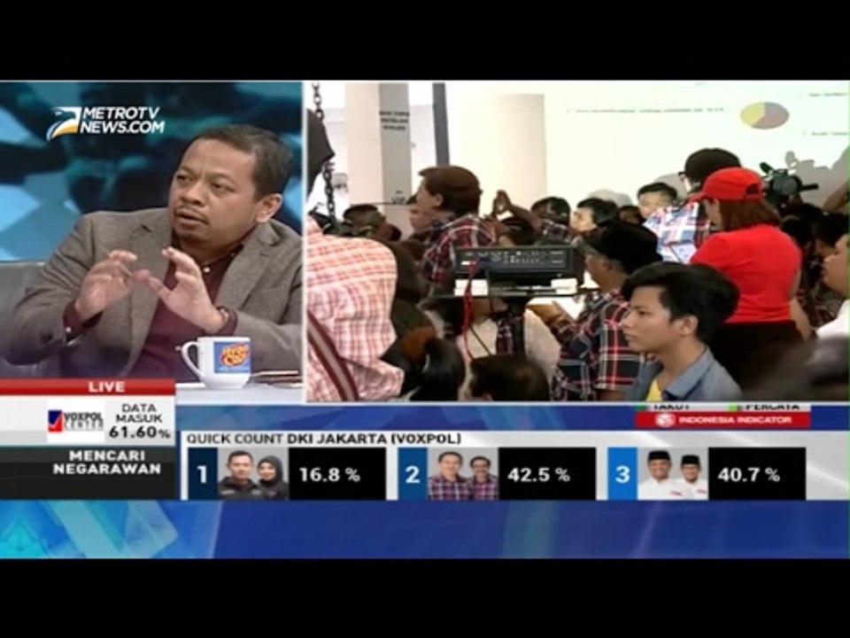 Ahok-Djarot Vs Anies-Sandi Ibarat Jokowi Vs Prabowo