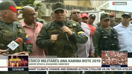 Head of Venezuela's Military: People Must Unite Against Attacks