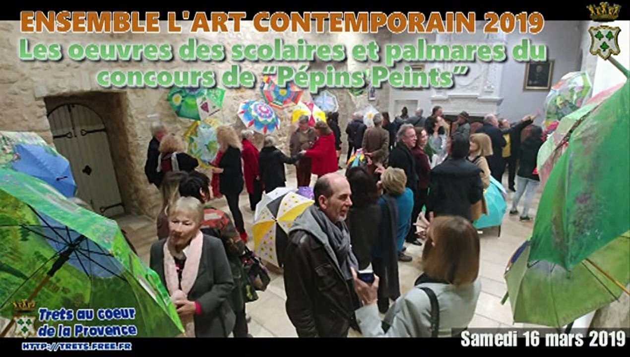Concours de parapluie et finissage Ensemble lart contemporain TRETS 16Mars2019