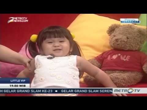 Cak Lontong Ajak Selebgram Cilik Baby Moonella Bernyanyi