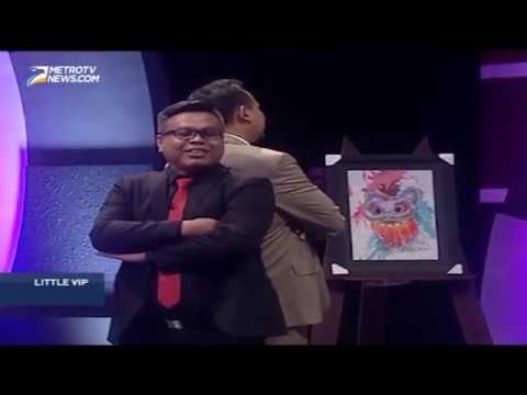 Little VIP - Calvin Clain Ditantang Melukis Wajah Abdel dan Cak Lontong