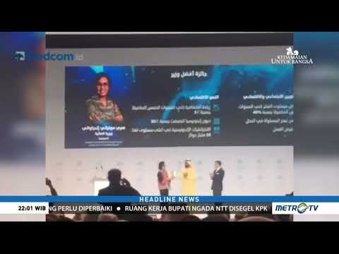Sri Mulyani Jadi Menteri Terbaik Dunia Pertama di Asia