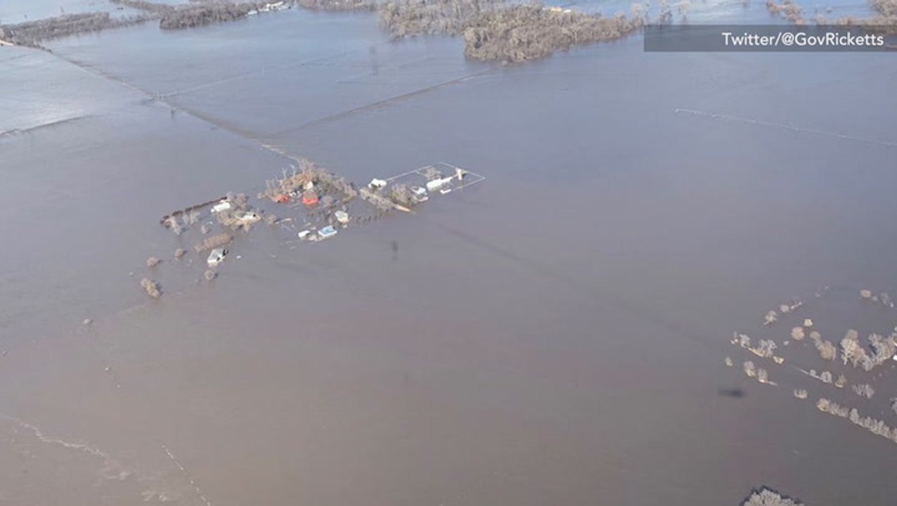State leaders see the unbelievable flooding devastation