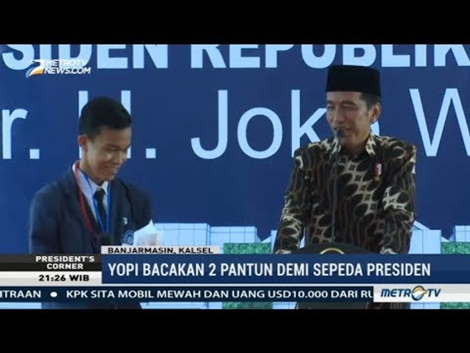 President Corner - Mengincar Hadiah Sepeda dari Presiden