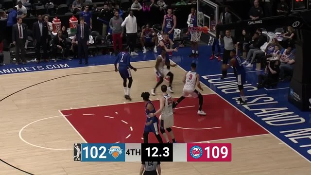 Billy Garrett Tallied A Team-High 30 PTS For Westchester Knicks