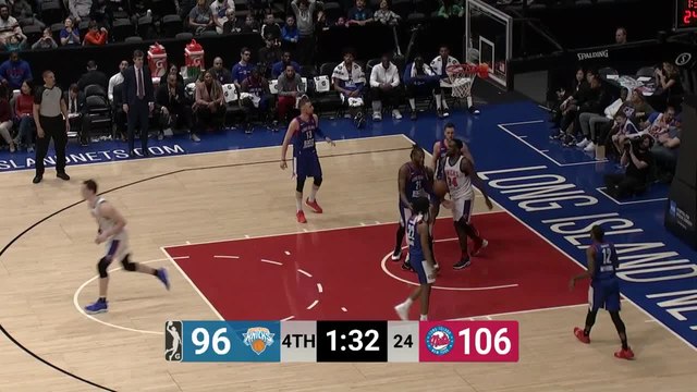 Jameel Warney Posts 16 points & 19 rebounds vs. Long Island Nets