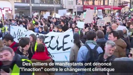 Paris : la "Marche du siècle" fait le plein pour le climat