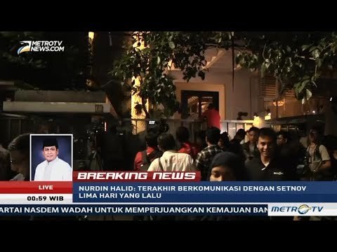 Nurdin Halid Harap Setya Novanto Ikuti Proses Hukum