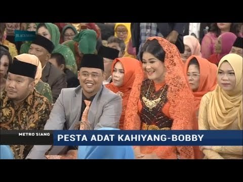 Rangkaian Pesta Adat Kahiyang-Bobby Hari Ini