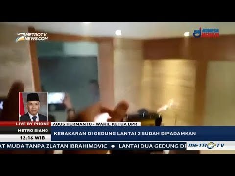 Kebakaran di Lantai 2 Nusantara III DPR Berhasil Dipadamkan
