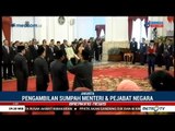 Presiden Lantik Idrus Marham, Moeldoko, Agum Gumelar dan KSAU