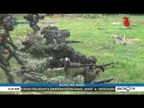 Paskhas TNI AU Gelar Latihan Pengamanan Asian Games 2018