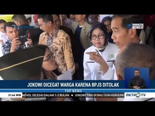 Jokowi Dicegat Pasien BPJS RS Hasan Sadikin Bandung
