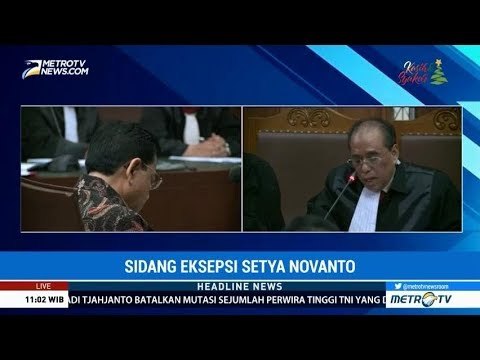 Tim Kuasa Setya Novanto Sampaikan Nota Keberatan (3)