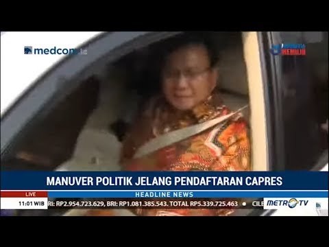 Pagi-Pagi Prabowo Subianto Sambangi Kediaman SBY Setelah Cuitan 'Jenderal Kardus'
