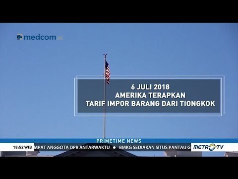 Perang Dagang AS-Tiongkok Sudah Dimulai